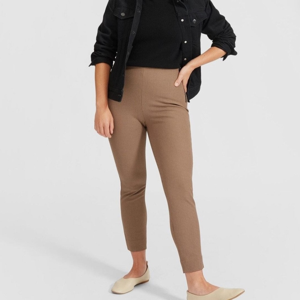 Everlane Side-Zip Stretch Cotton Pants 16